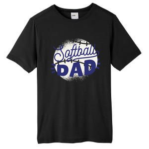 Softball Dad Tall Fusion ChromaSoft Performance T-Shirt