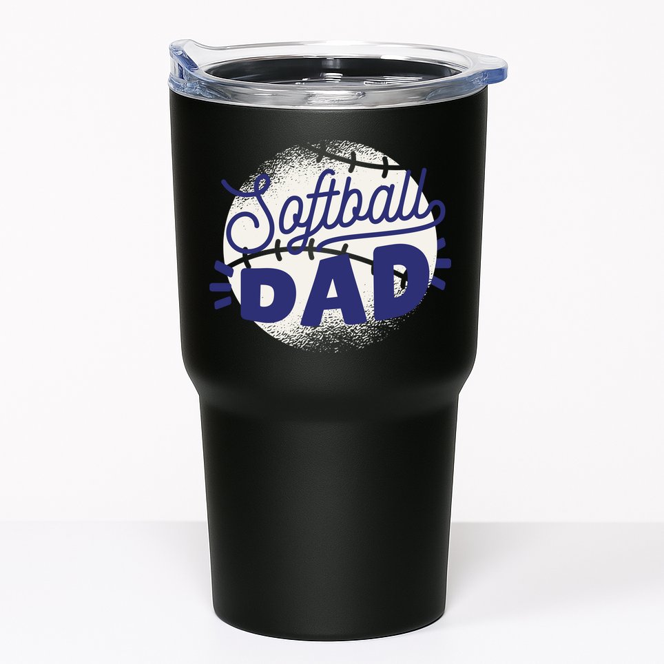 Softball Dad Tumbler