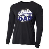 Softball Dad Cooling Performance Long Sleeve Crew