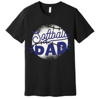 Softball Dad Premium T-Shirt