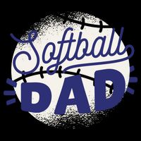 Softball Dad Premium T-Shirt