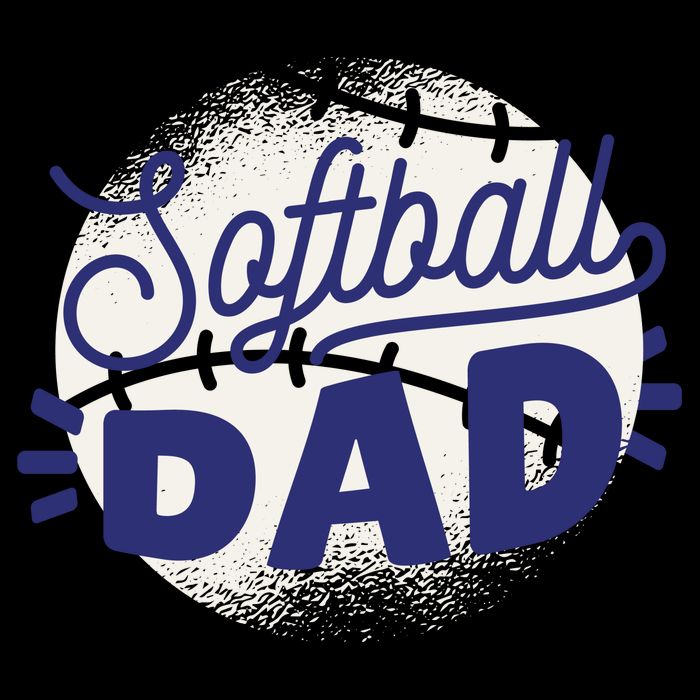 Softball Dad Premium T-Shirt