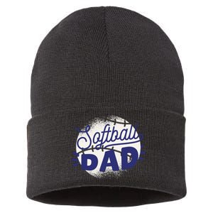 Softball Dad Sustainable Knit Beanie