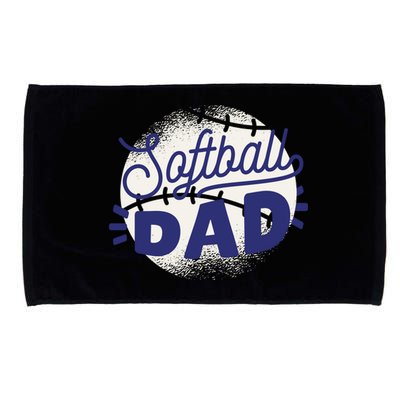 Softball Dad Microfiber Hand Towel