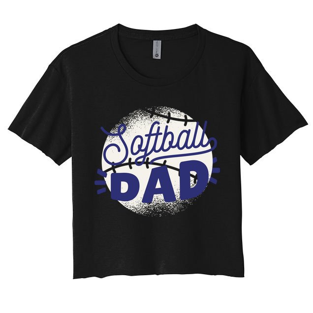 Softball Dad Crop Top