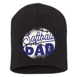 Softball Dad Short Acrylic Beanie