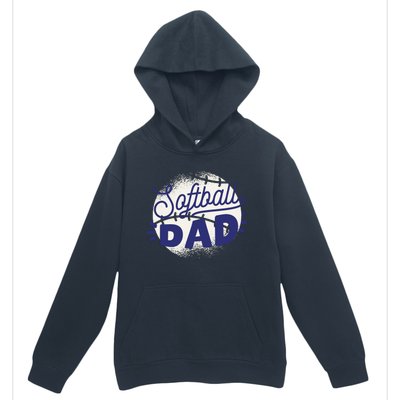 Softball Dad Urban Pullover Hoodie