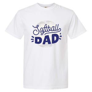 Softball Dad Garment-Dyed Heavyweight T-Shirt