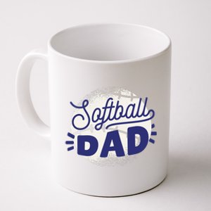 Softball Dad Coffee Mug