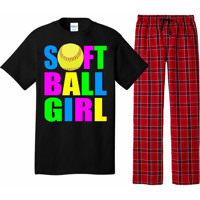 Softball Girl Pajama Set