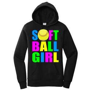 Softball Girl Women's Pullover Hoodie