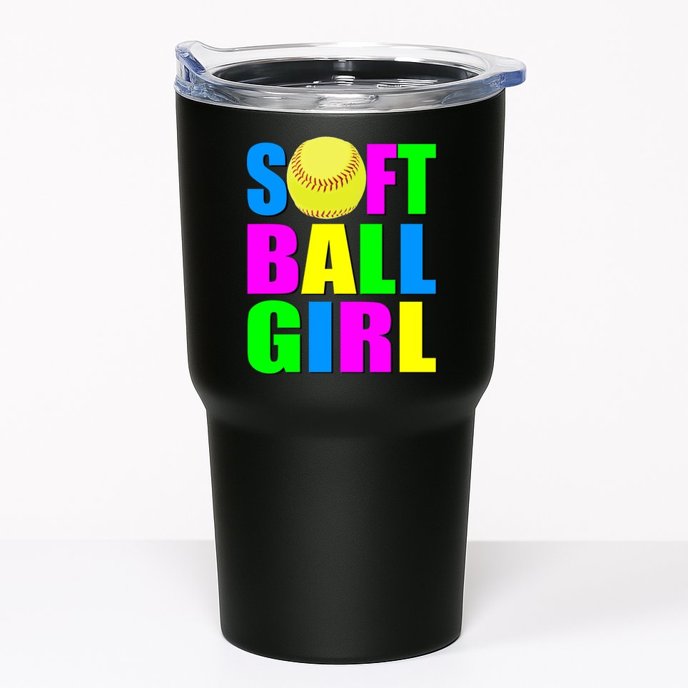 Softball Girl Tumbler
