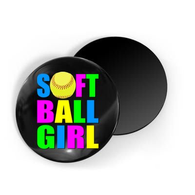 Softball Girl Magnet