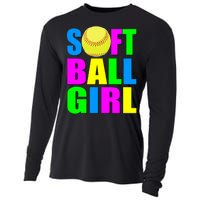 Softball Girl Cooling Performance Long Sleeve Crew