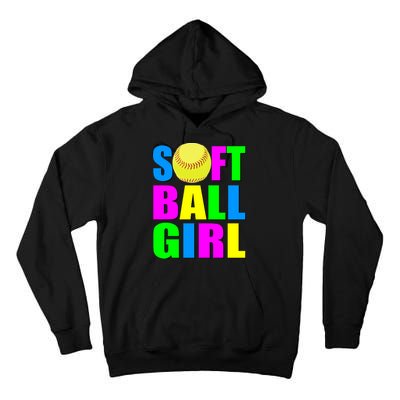 Softball Girl Tall Hoodie