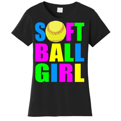 Softball Girl Women's T-Shirt