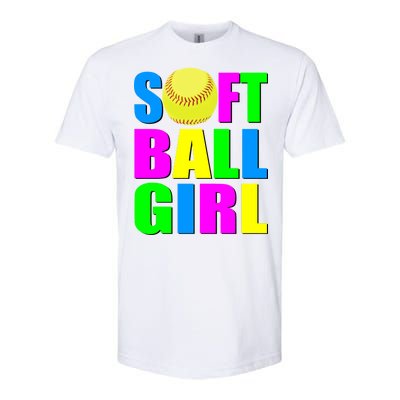 Softball Girl Softstyle® CVC T-Shirt