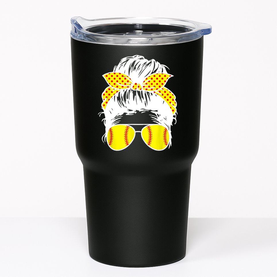 Softball Mom Sunglasses Tumbler