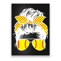 Softball Mom Sunglasses Poster