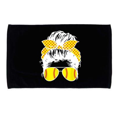 Softball Mom Sunglasses Microfiber Hand Towel