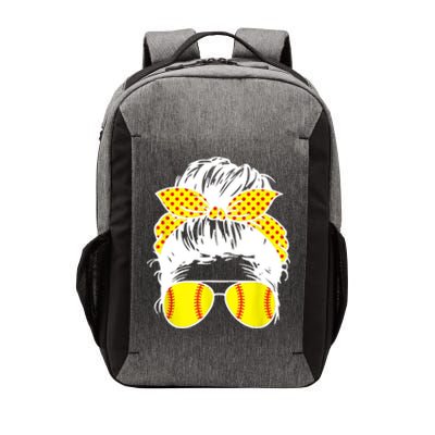 Softball Mom Sunglasses Vector Backpack