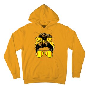 Softball Mom Sunglasses Hoodie