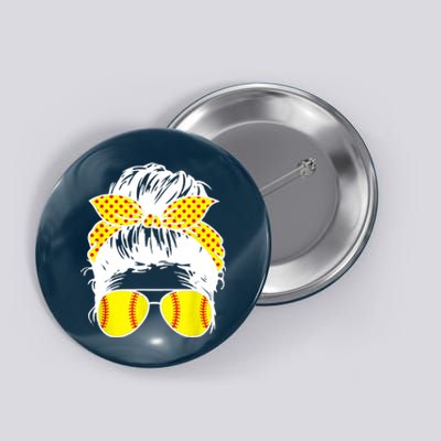 Softball Mom Sunglasses Button