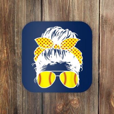 Softball Mom Sunglasses Coaster