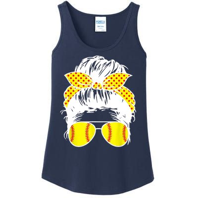 Softball Mom Sunglasses Ladies Essential Tank