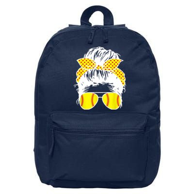 Softball Mom Sunglasses 16 in Basic Backpack