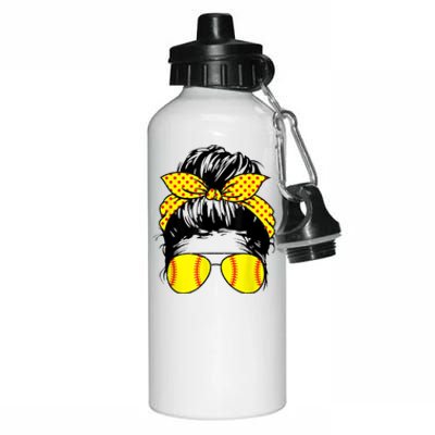 Softball Mom Sunglasses Aluminum Water Bottle