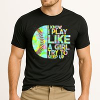 Softball Play Like A Girl Cooling Performance Crew T-Shirt