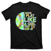 Softball Play Like A Girl T-Shirt