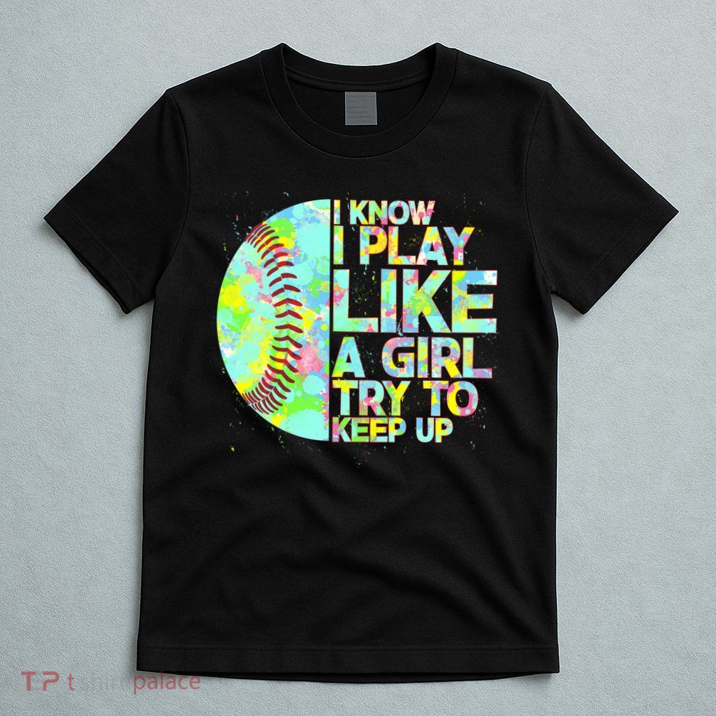Softball Play Like A Girl T-Shirt