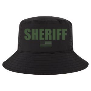 Sheriff Od Green On Duty Uniform Cool Comfort Performance Bucket Hat