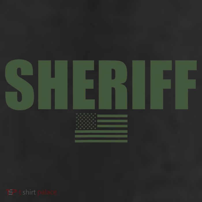 Sheriff Od Green On Duty Uniform Cool Comfort Performance Bucket Hat