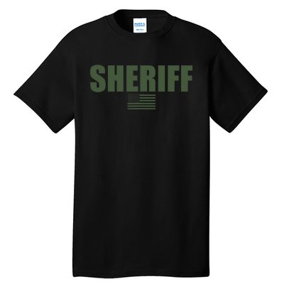 Sheriff Od Green On Duty Uniform Tall T-Shirt