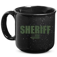 Sheriff Od Green On Duty Uniform 15oz Campfire Ceramic Mug