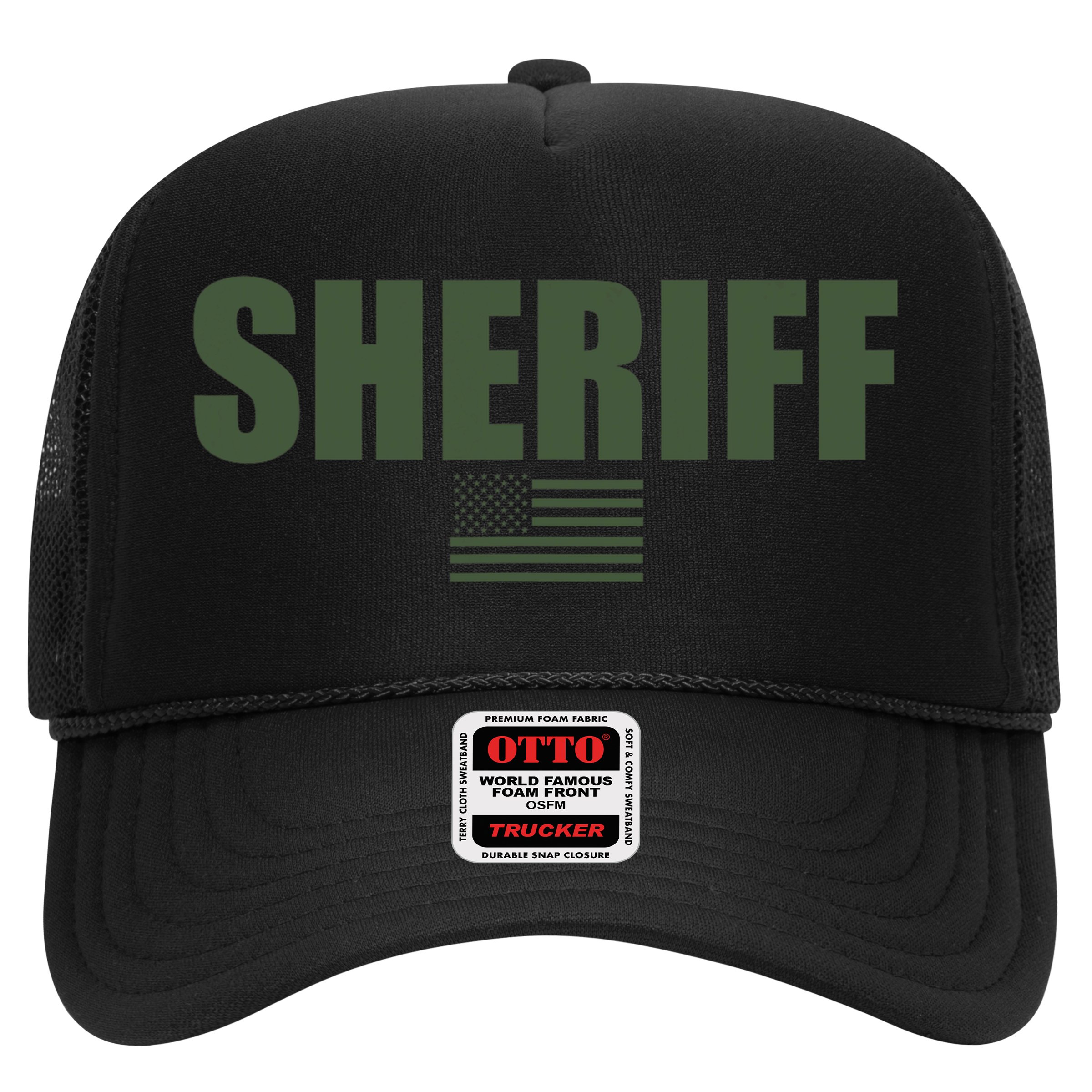 Sheriff Od Green On Duty Uniform Hat