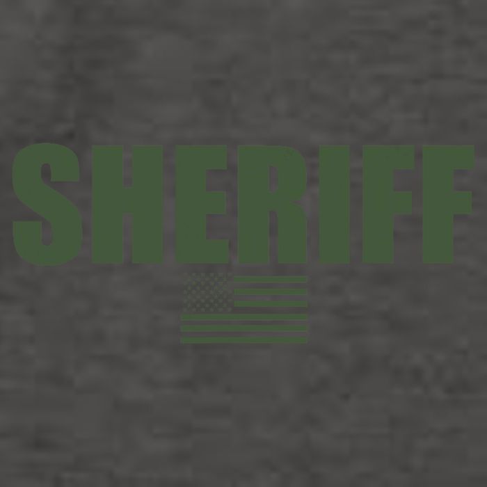Sheriff Od Green On Duty Uniform Vector Backpack