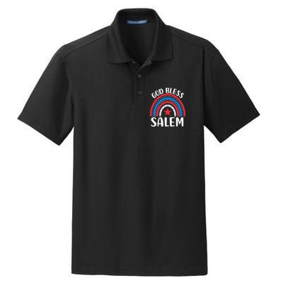 Salem Oregon Gift I Love Salem Oregon Usa Gift Dry Zone Grid Polo