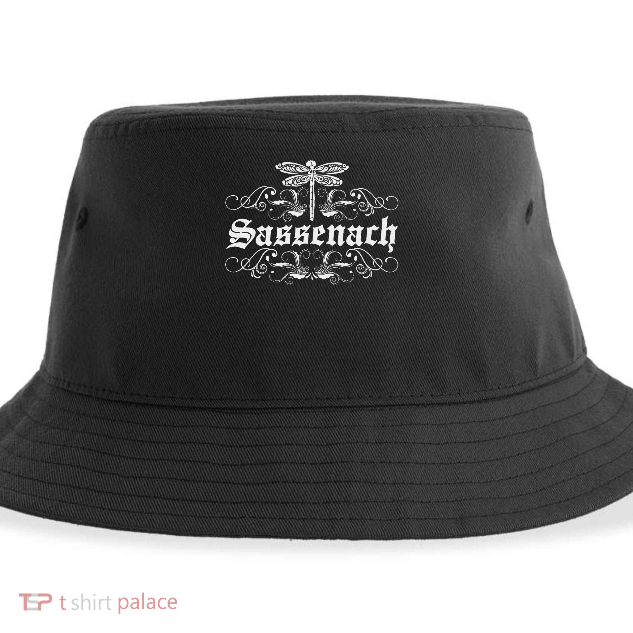 Sassenach Outlander Gaelic Dragonfly 's And Sustainable Bucket Hat