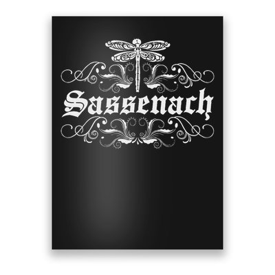 Sassenach Outlander Gaelic Dragonfly 's And Poster