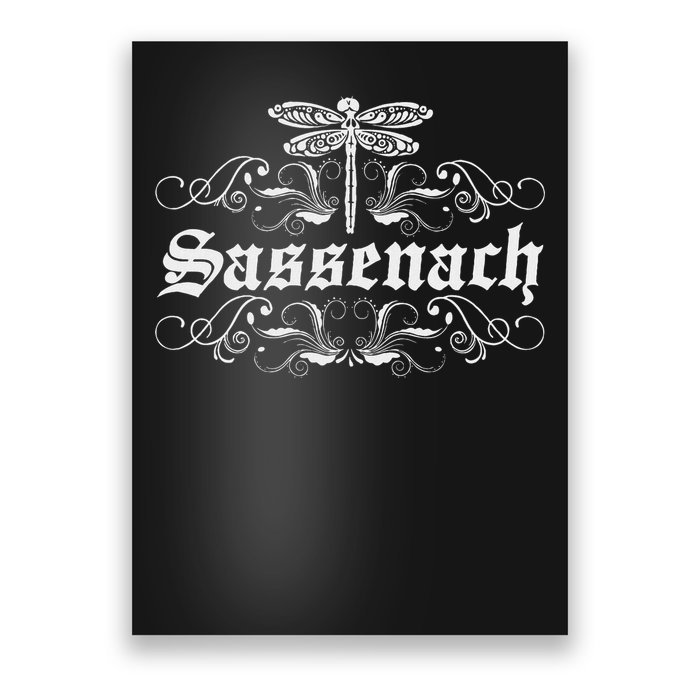 Sassenach Outlander Gaelic Dragonfly 's And Poster