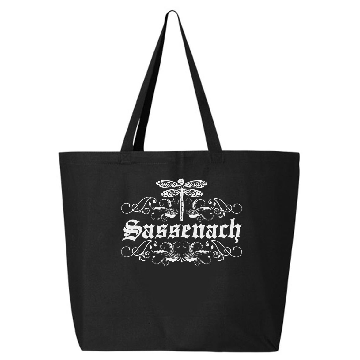 Sassenach Outlander Gaelic Dragonfly 's And 25L Jumbo Tote
