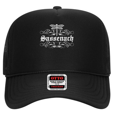 Sassenach Outlander Gaelic Dragonfly 's And Trucker Hat