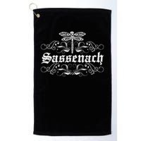 Sassenach Outlander Gaelic Dragonfly 's And Golf Towel