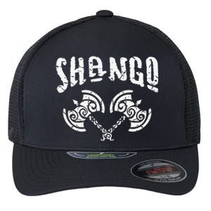 Shango Orisha Goddess Xango Ifa Yoruba Religion Chango Flexfit Unipanel Trucker Cap