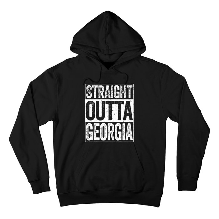 Straight Outta Georgia Ga State Hoodie