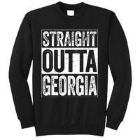 Straight Outta Georgia Ga State Sweatshirt